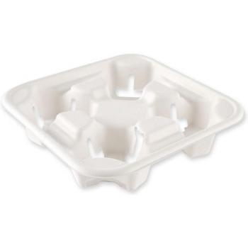 Quattro Porte-gobelets Blanc