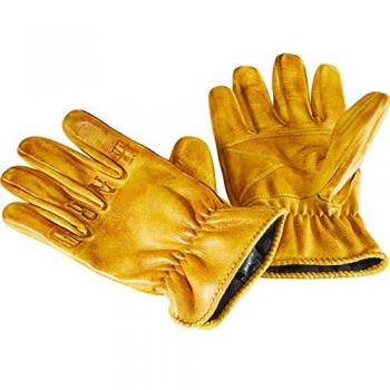 Rokker Ride Hard Handschuhe Gelb Größe L