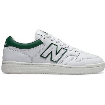 New Balance BB480LV1 Zapatillas de Piel 480 blanco, verde
