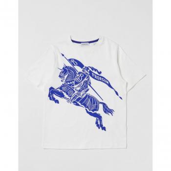 T-shirt Burberry Bambino Bianco Taglia 10
