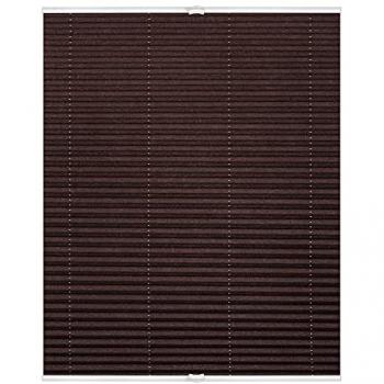 Store plissé marron Lichtblick 65x130 cm