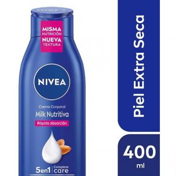NIVEA BODY CREMA CORPORAL RÁPIDA ABSORCIÓN 400 ML