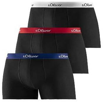 Boxer s.Oliver Blu Rosso Fuoco Nero Bianco