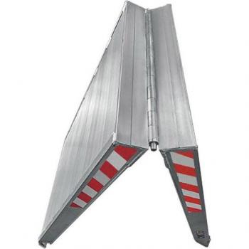 Rampe d’Accès Matérisère MPCI2400 – 2400 mm, 1251 mm plié, franchissement 650 mm, capacité 800 kg