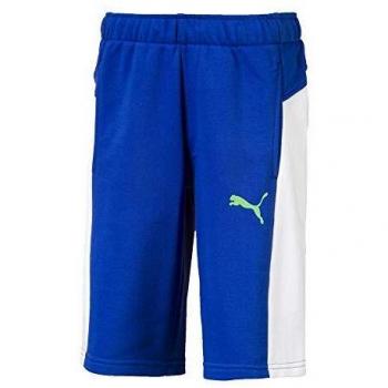 Puma Children’s Alpha Pack Short, Size X‑S, Blue/White