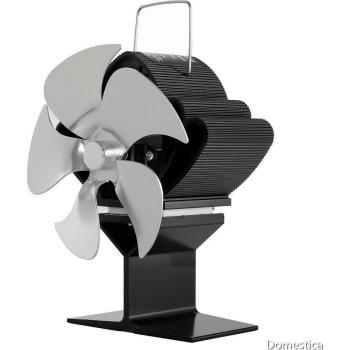 Ventilador Estufa Negra 5 Aspas WinterHeat