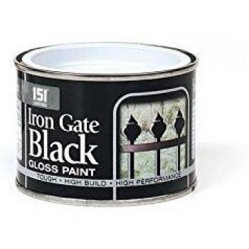 51 Iron Gate Black Gloss Paint for Car, Home, Metal, Wood, Brick