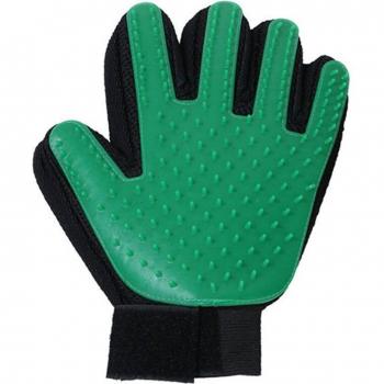 Gants de soin poils d’animaux « Chromatique » (rouge, bleu, vert, rose)