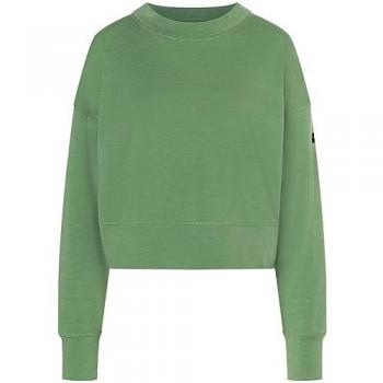 Damenpullover Krissini Longsleeve – Super Natural, grün, L