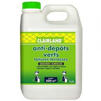 CLAIRLAND Concentré Anti-Dépôts pour Murs et Dallages 2,5L