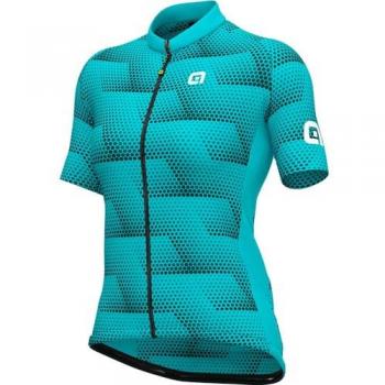 Alé Solid Sharp Damen Kurzarmtrikot ocean blue