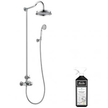 Columna de ducha termostática PAINI Lady's Chrome + Limpiador Briochin
