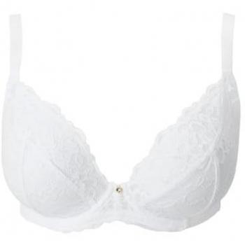 Sexy Lace White Plunge Bra – Ann Summers, Full Bust – No Underwire