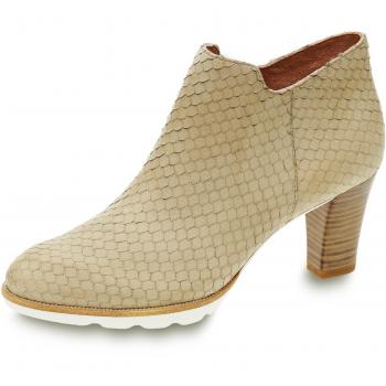 Größe 38 Tamaris Stiefelette, beige strukturierte Oberfläche