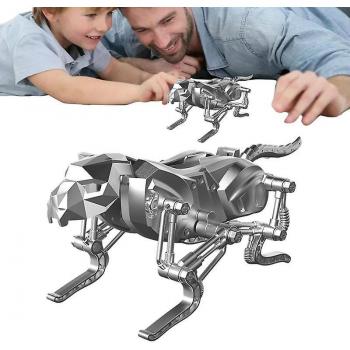 Set de Ciencia Skwtlv: Robot Cheetah, Juguete STEM en Plata