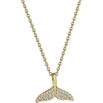 Elegante Firetti Kette mit Walflosse aus 925er Silber
