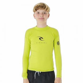 Rip Curl Corps Maglia da Surf Manica Lunga Verde