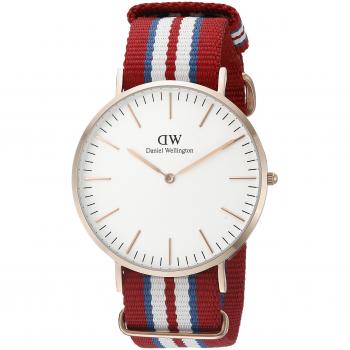 Daniel Wellington Rose Multicolo Nylon Strap Watch