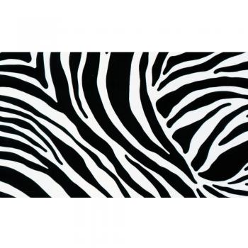 Durable Zebra Vinyl for Crafts – 45 × 200 cm Fablon