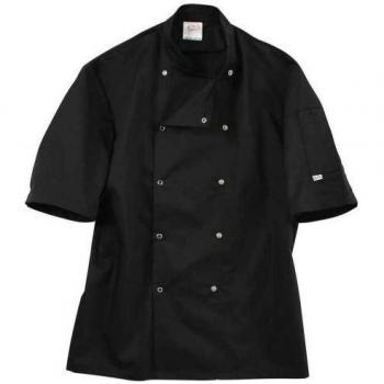 AFD ProChef Black Short Sleeve CoolMax Jacket