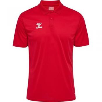 Hummel Short Sleeve Polo – True Red 3XL for All Genders