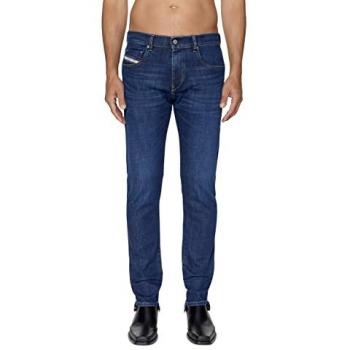Jeans de hombre Diesel slim azul cinco bolsillos