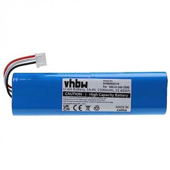 Batteria per aspirapolvere Ecovacs Deebot DG31, DN56, DN58, DV33, DV35 (2200mAh, 14,4V)