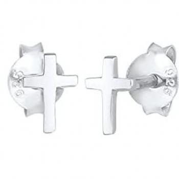 Orecchini in Argento Sterling 925 con Croce