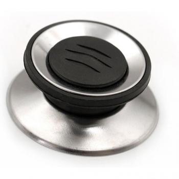 Pot de cuisine avec couvercle circulaire et vis