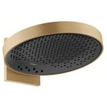 Hansgrohe douche Rainfinity 360 3 jets, raccord mural, bronze brossé