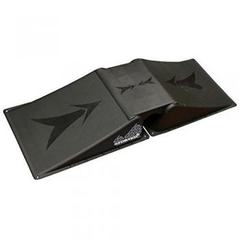 Beginner's Gymnastics Dual Ramp and Bridge Combination, Ebony