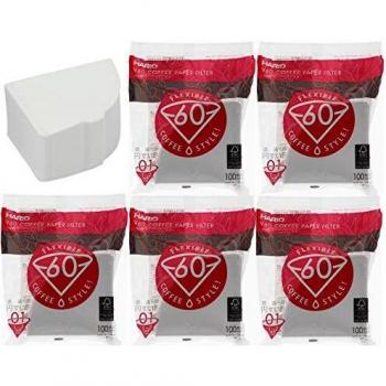 Hario 01 White Filter Papers, 100 Pack