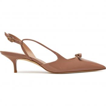 Stuart Weitzman Slingback Sandalen Tully 50 in Beige