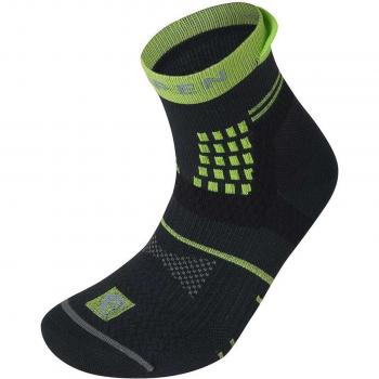 Calze running eco Lorpen T3 nero verde M per donne