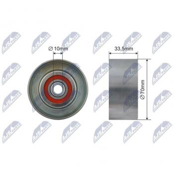 Rolo Tensor para Correia Trapezoidal