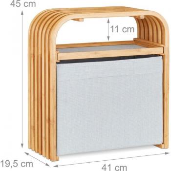 Bambou Tabouret Coffre à Chaise