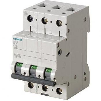 Interruptor automático 32A 3P Curva D Siemens 10kA