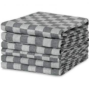 Sticky Toffee Absorbent Tea Towels, 6 Pack