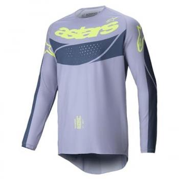 Maillot de motocross Alpinestars Techstar Dreem Gris Jaune Taille L