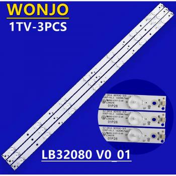 Tira LED de iluminación de fondo 32LH500B y 32LJ500