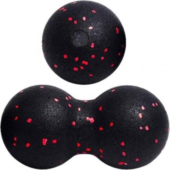 Balles de physiothérapie rouge à double croix
