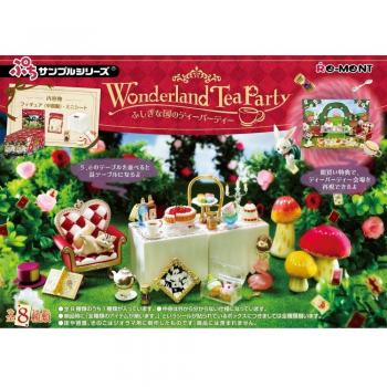 Re Ment Petit Sample Petite Sample Wonderland Tea Party 1 Cutie 8 pezzi