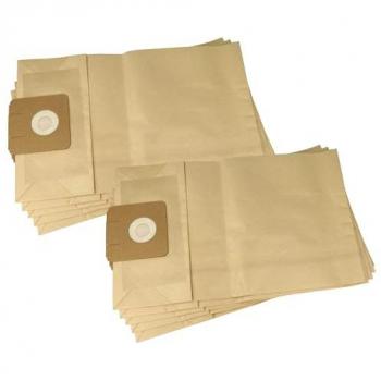 Vacuum Cleaner Filter Paper Bag for Hako Supervac 100 – 10-Pack, Brown