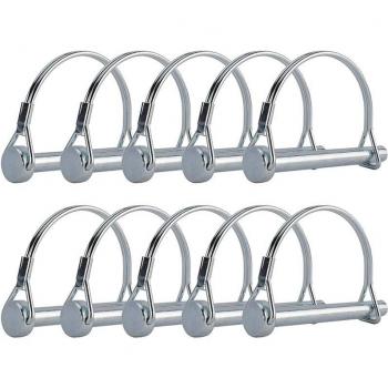 Redondo Lock 10 Pack – Pasador 5/16 con Bloqueo de Alambre