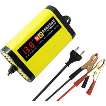 Batterie-Laderegler 12V, 2A, vollautomatisch, 3‑Stufen – AGM/Gel/SLA/NASS geeignet
