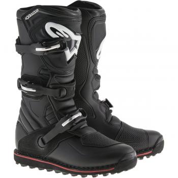 Alpinestars Tech-T Motorcycle Boots Black/Red Size 44.5 (10 EU)