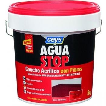 Ceys Mastic Aguastop, Caoutchouc Imperméable, 1 kg, Blanc