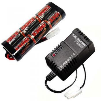 Overlander 3300 mAh 7.2 V NiMH Pack for Tamiya RC Cars