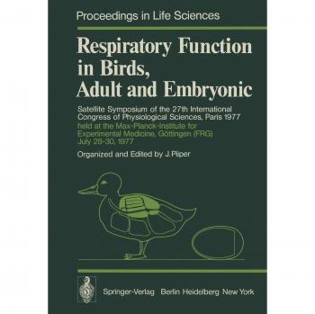 Respiratory Function in Birds, Adult and Embryonic