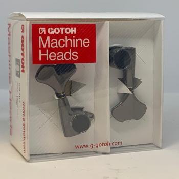 Control de Afinación Bass Gotoh GB707‑L2R2 Negro Cósmico